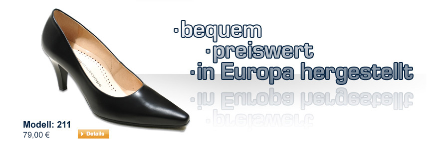 Bequem, Preiswert, in Europa hergestellt